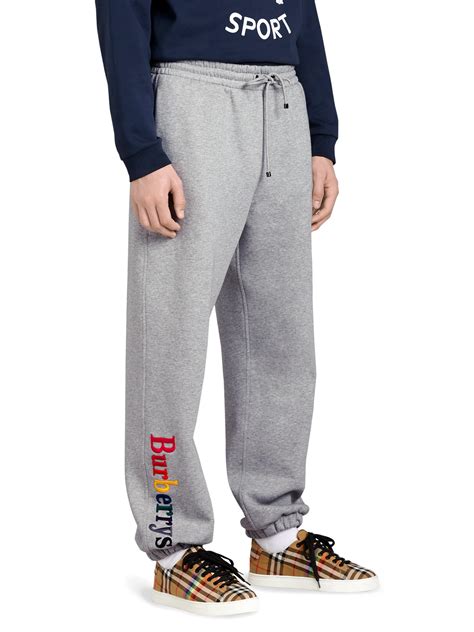 burberry rainbow sweatpants price|Burberry clothing for men.